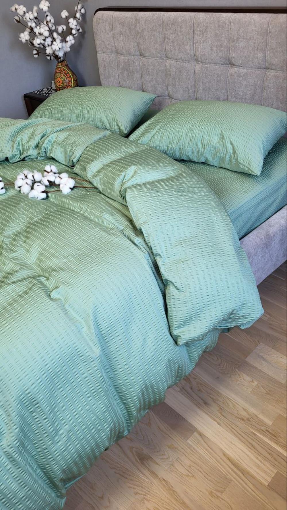 Комплект постельного белья Кис S2038 сатин Premium Gofre семейный/наволочки 50х70/70х70 см (6467) - фото 6 Комплект постельного белья Кис S2038 сатин Premium Gofre семейный/наволочки 50х70/70х70 см (6467) - фото 6