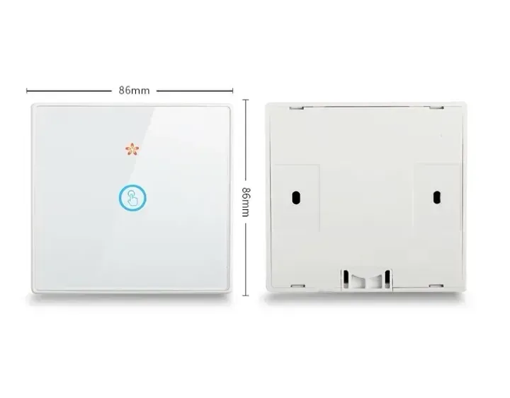 Вимикач з реле Smartul WHC01-B-TH 1 бездротовий канал White (45624) - фото 3