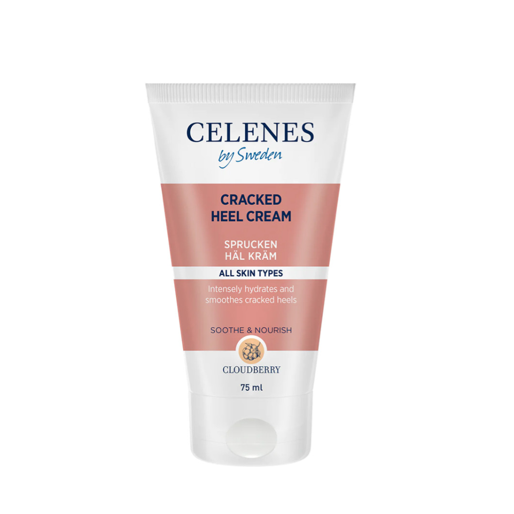 Крем заживляючий з морошкою для пошкодженої шкіри п'ят CELENES Cracked Heel Cream 75 мл