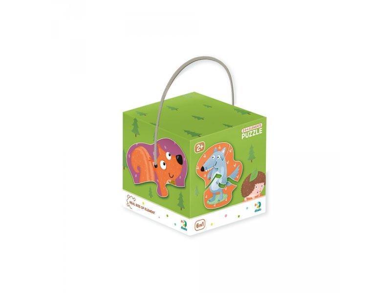 Пазл дитячий DoDo Лісові тварини 2/3/4300195 2/3/42/3/4 ел. 2/3/4 (RLT10620)