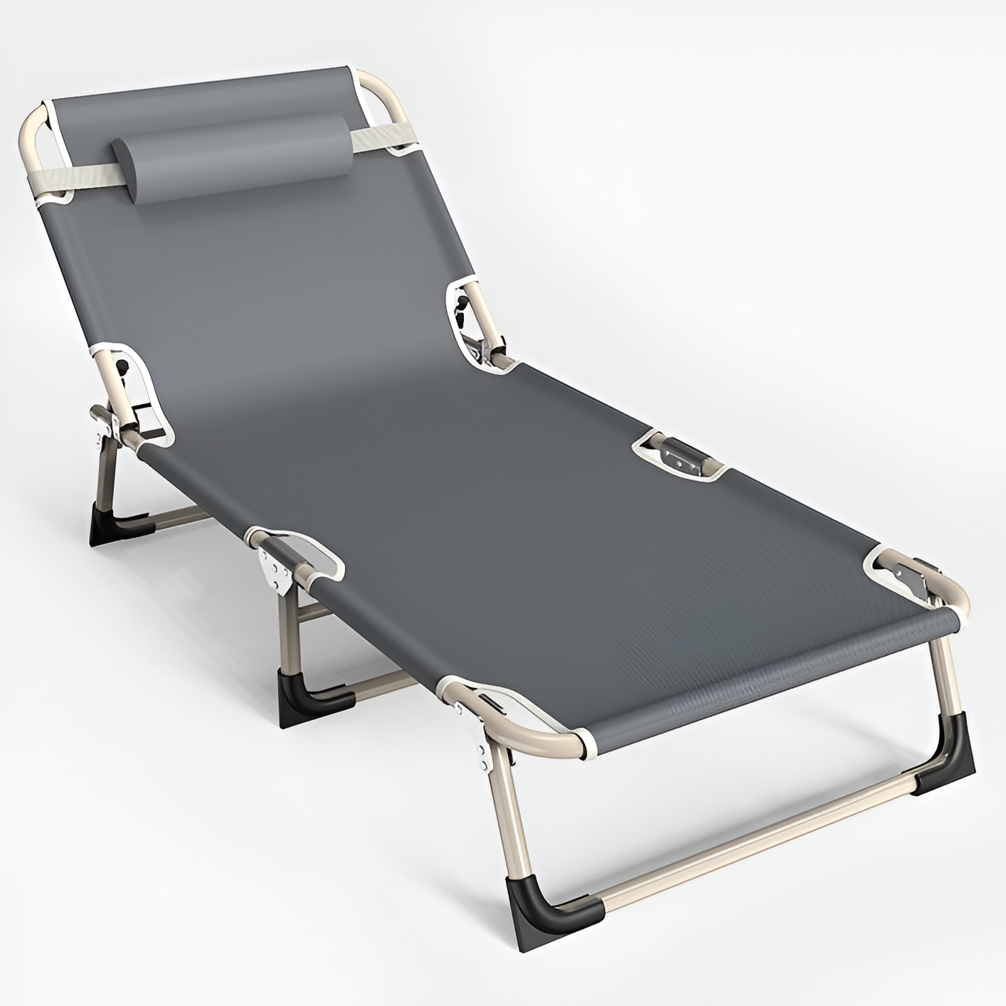 Кровать раскладная с ножками с подушкой 180х60х30 см (400916)