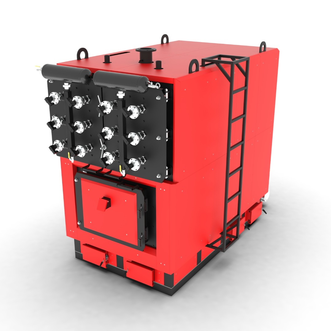 Котел твердотопливный Marten INDUSTRIAL T-1000