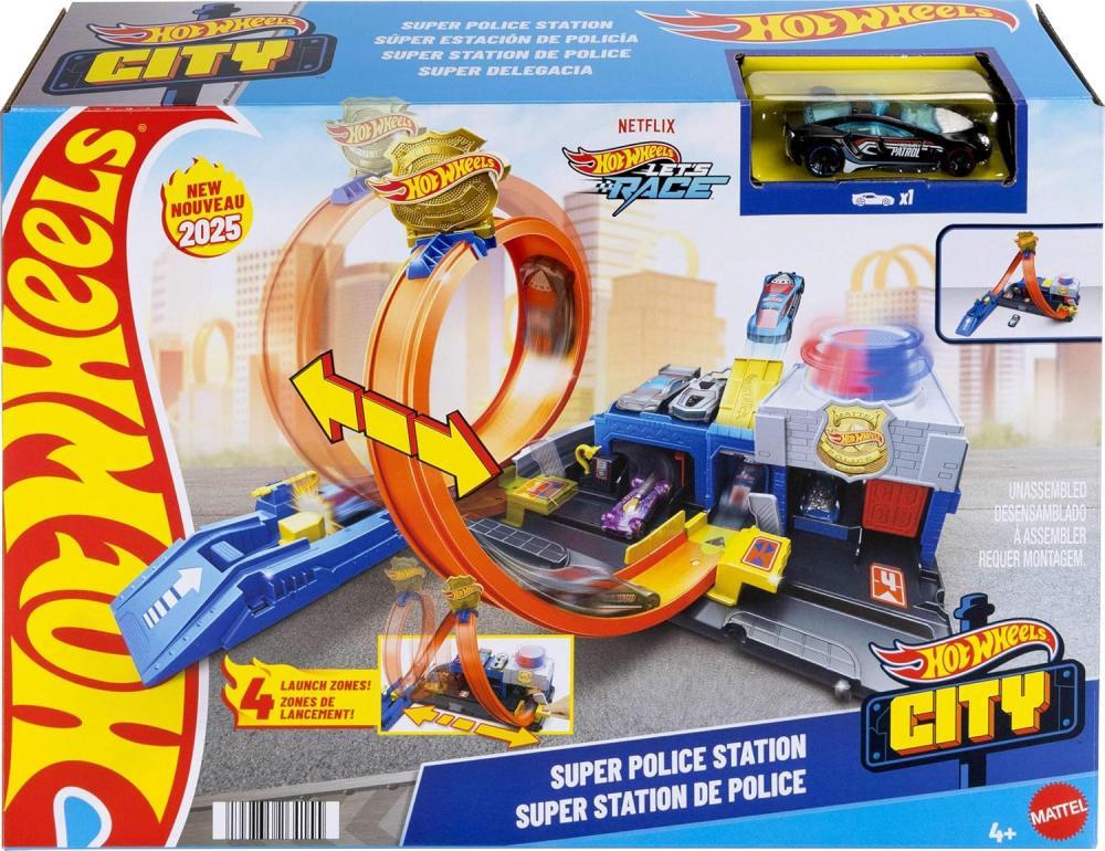 Игровой набор Hot Wheels JBM71 Суперполицейский участок (2000999152283)