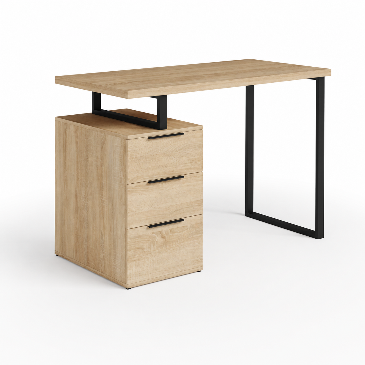 Комп’ютерний стіл Moreli MX0003 на металевому каркасі ЛДСП 1200х600х755 мм Дуб сонома (35237614)