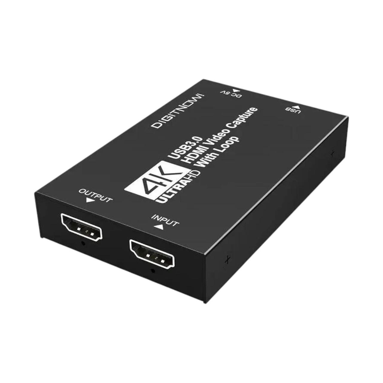 Карта захоплення відео DIGITNOW HDMI Video Capture Card 4K з Loop Out USB 3.0 (31504599) Карта захоплення відео DIGITNOW HDMI Video Capture Card 4K з Loop Out USB 3.0 (31504599)