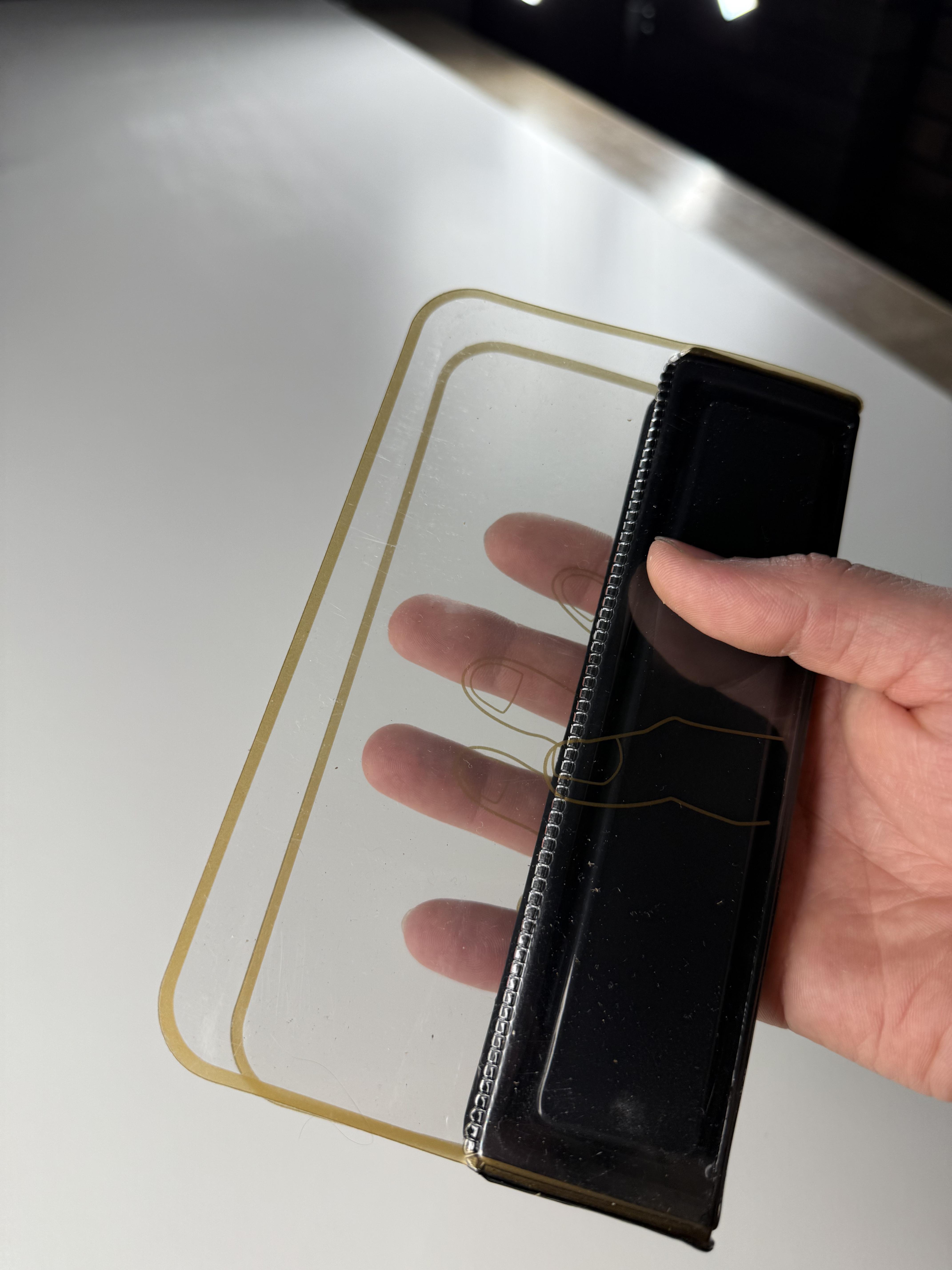 Шпатель для структуры Жабка с двойной лопаткой 17х10 см (DFT1710) - фото 6 Шпатель для структуры Жабка с двойной лопаткой 17х10 см (DFT1710) - фото 6