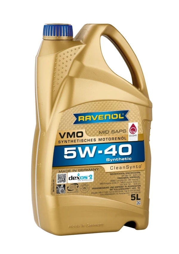 Моторна олива RAVENOL VMO 5W-40 синтетика 5 л (1111133-005) Моторна олива RAVENOL VMO 5W-40 синтетика 5 л (1111133-005)