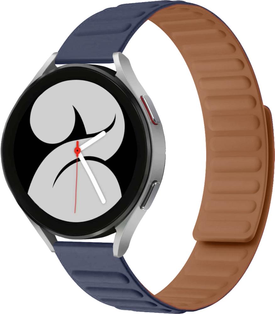 Ремешок Magneter для Galaxy Watch 4 40 мм Dark Blue (26614-5D)