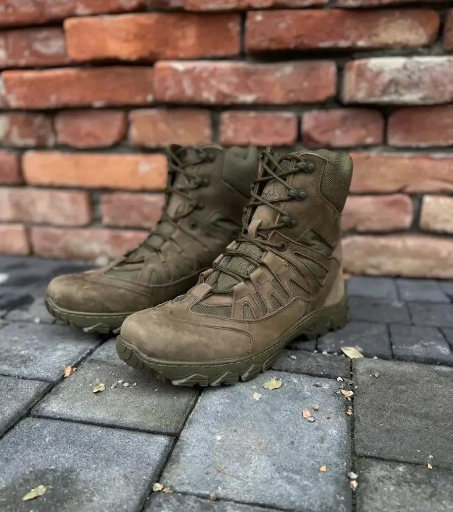 Берці тактичні демісезон Undolini Crazy р. 42 Олива (1141-К)