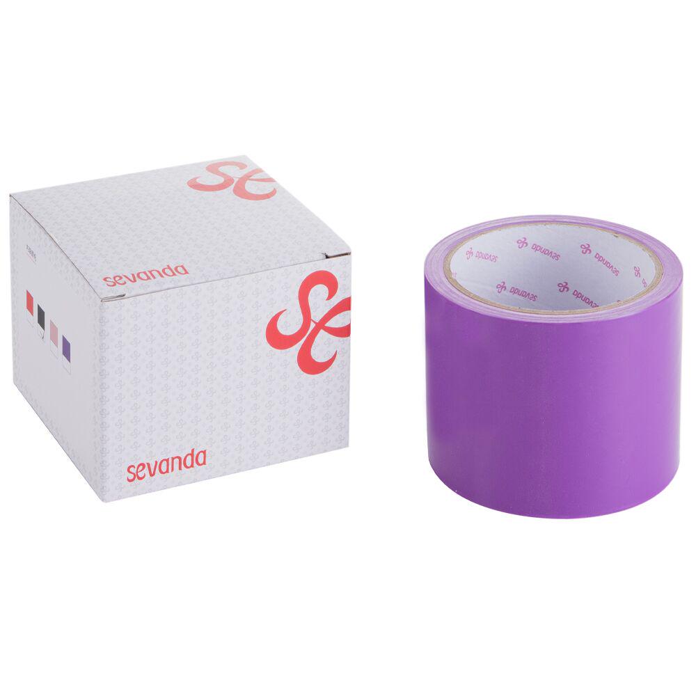 Скотч для бондажа LOCKINK SEVANDA Electrostatic Tape Фиолетовый 16 м