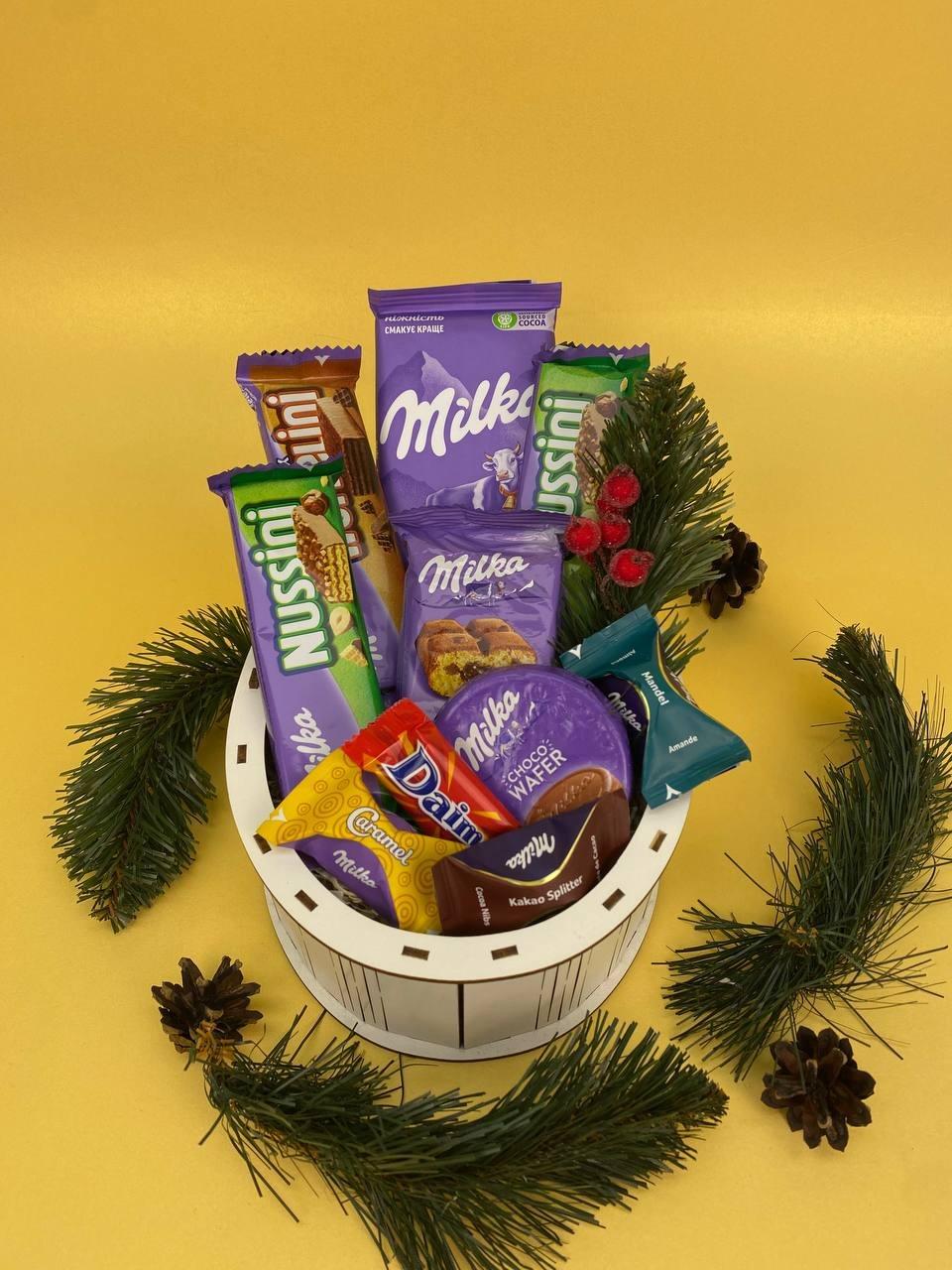 Новогодний подарок В новый год из Милка (8-0570)