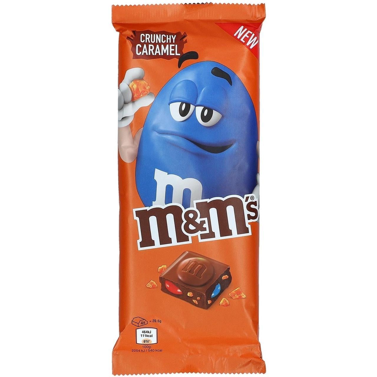 Шоколадка M&M’s Crunchy Caramel 165 г (1638075070)