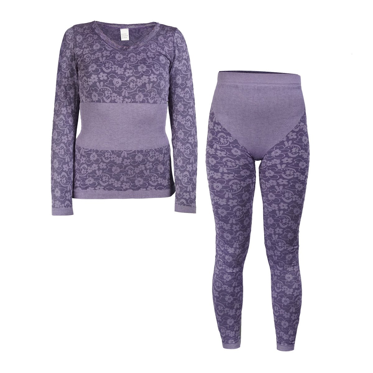 Термобілизна Wellamart Ніжні обійми жіноча Фіолетовий р.48 (56560002)