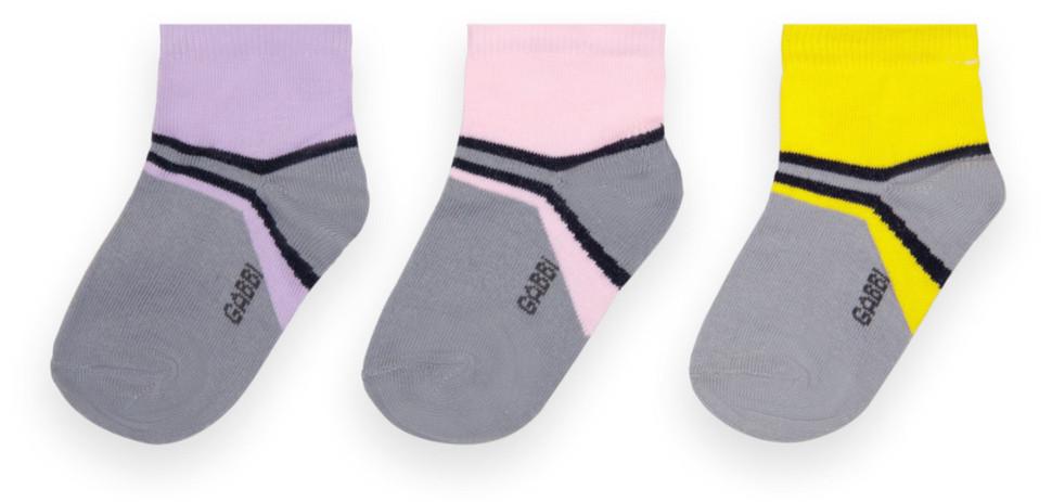 Носки детские хлопковые демисезонные для девочки Gabbi NSD-208 р. 10-12 6 пар (90208)
