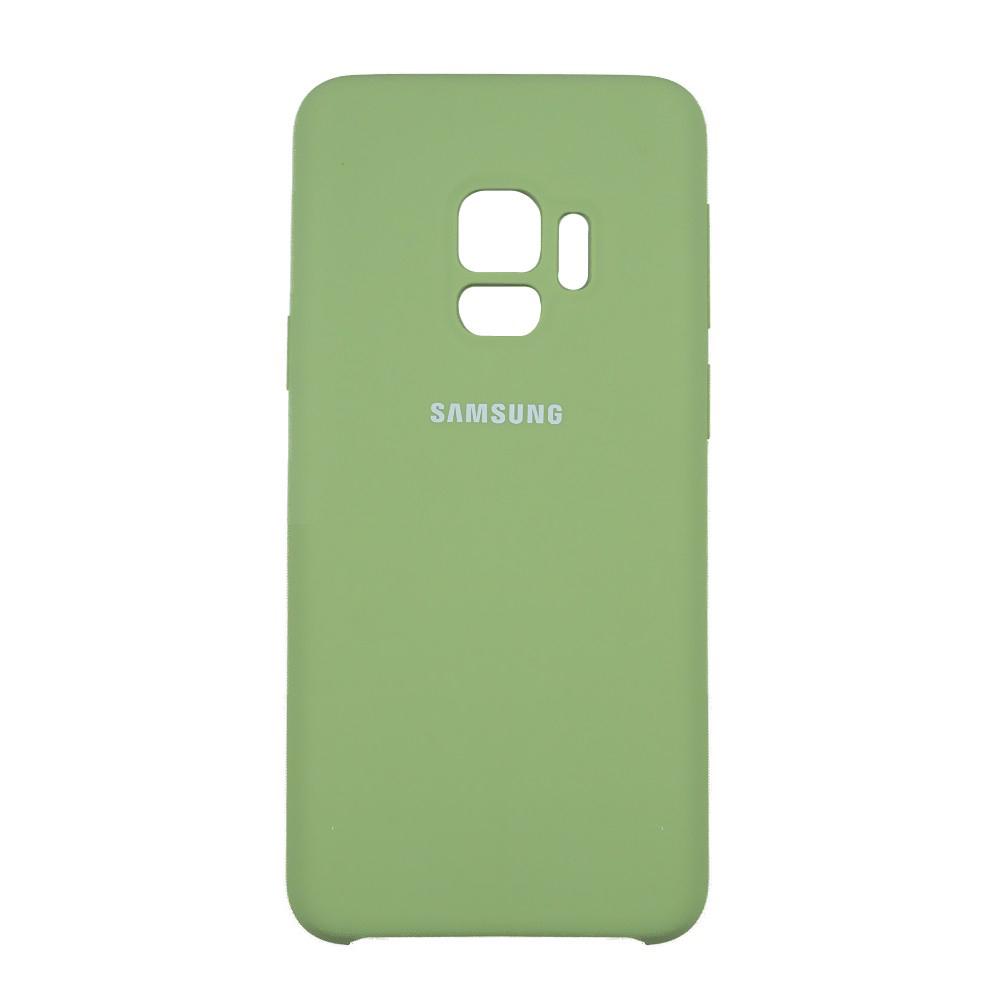 Чехол Silicone Case High Copy Samsung S9 Зеленый чай