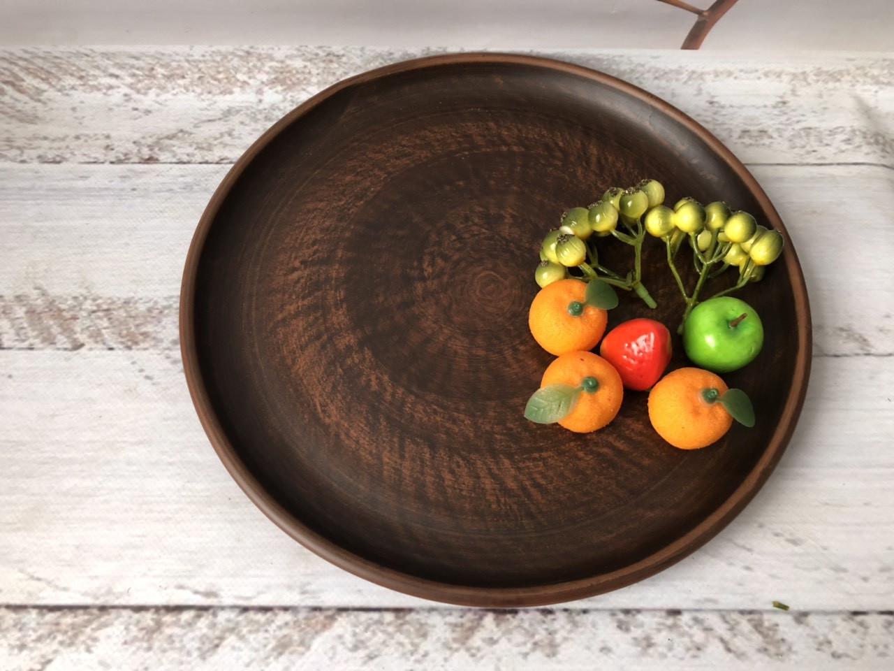 Блюдо глиняное 30 см (860277285) - фото 4