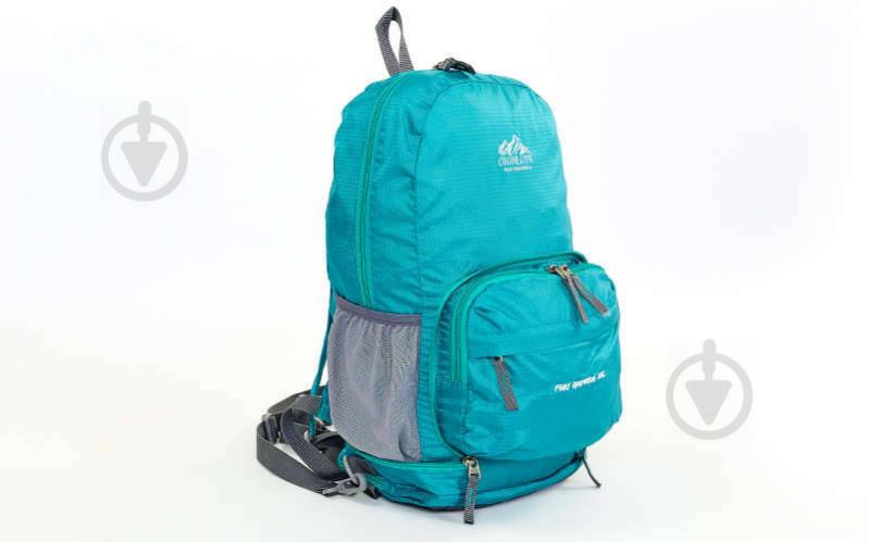 Рюкзак-сумка на пояс 3в1 planeta-sport V-35л COLOR LIFE 6164_Бирюзовый Рюкзак-сумка на пояс 3в1 planeta-sport V-35л COLOR LIFE 6164_Бирюзовый