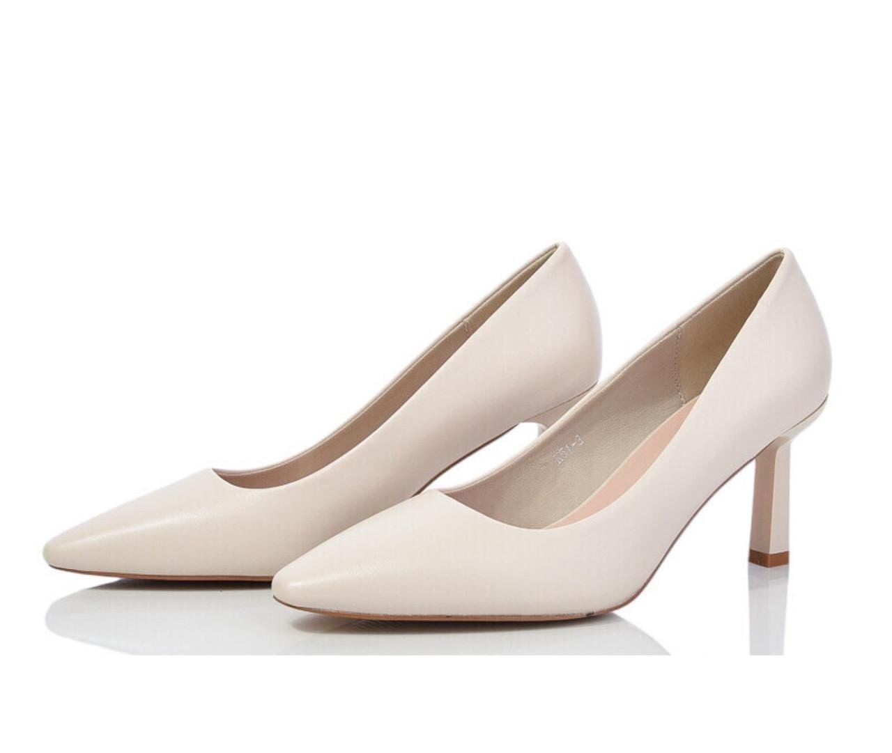 Туфли женские Hongquan K51-3/38 р. 38 Молочний