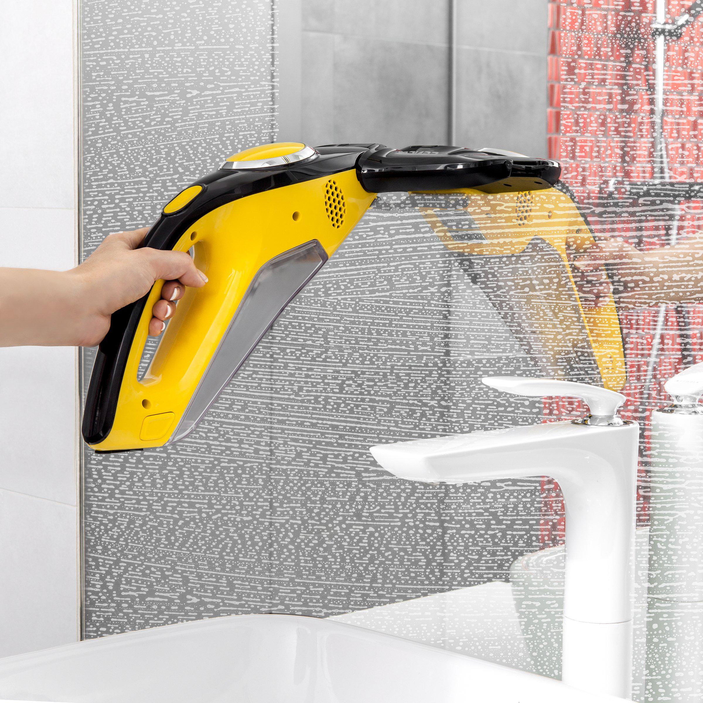 Пылесос для окон Sencor SCW3001YL аккумуляторный 15 Вт Li-Ion влажная уборка Желто-черный (622458) - фото 9 Пылесос для окон Sencor SCW3001YL аккумуляторный 15 Вт Li-Ion влажная уборка Желто-черный (622458) - фото 9