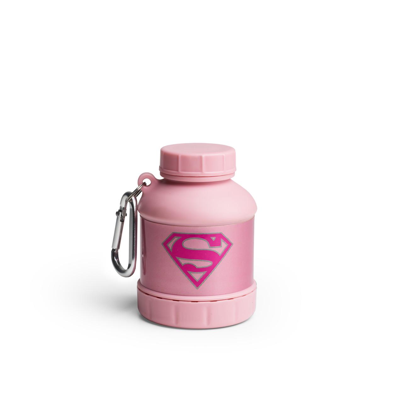 Контейнер Smartshake Whey2Go Funnel Pillbox 110 мл DC Supergirl - фото 2