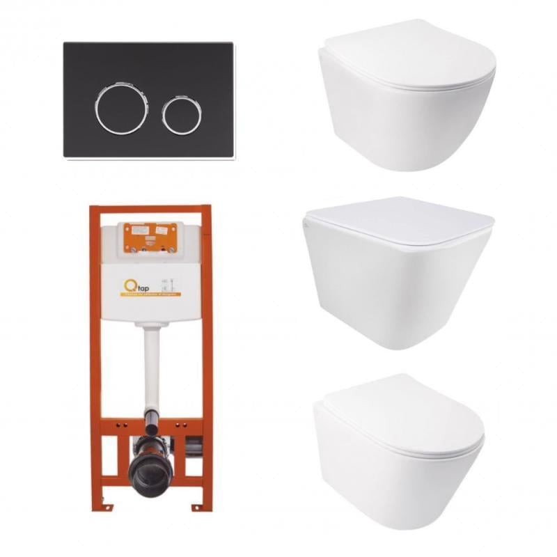 Набор инсталяций Qtap Tern/Jay/Swan Ultra Quiet/Nest 4в1