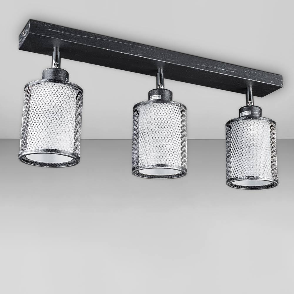 Люстра стельова Light House DL-18578/4 Чорний/Хром