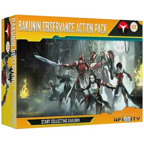 Набор миниатюр Corvus Belli для игры INFINITY Bakunin Observance Action Pack (281522-0995)