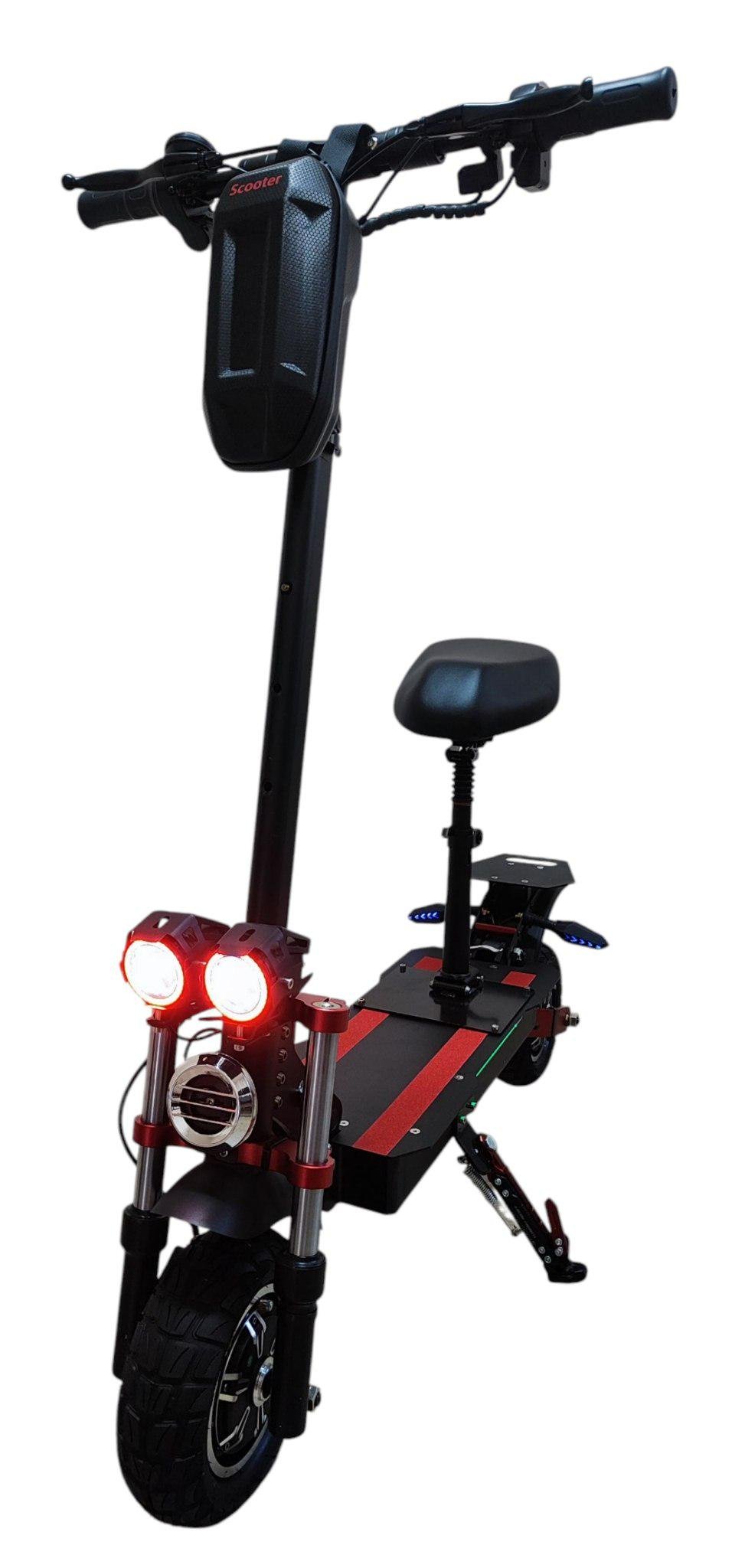 Електросамокат TESLA 30000 2x2000W 52V 19Ah з сидінням (28470401) - фото 2 Електросамокат TESLA 30000 2x2000W 52V 19Ah з сидінням (28470401) - фото 2