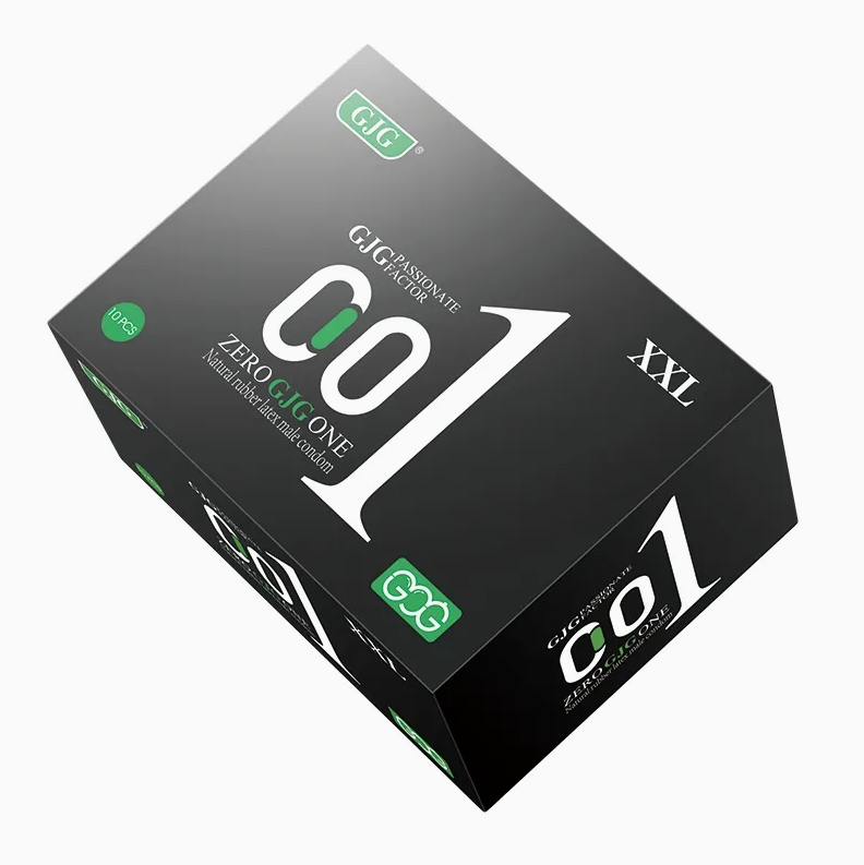 Презервативы GJG 001 ультратонкие со смазкой 10 шт. BigXXL Black (31117531)