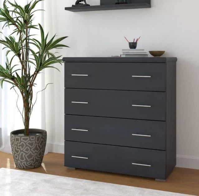 Комод в прихожую Arbor Drev Эксклюзив 4Ш из натурального дерева бук Венге (20551)