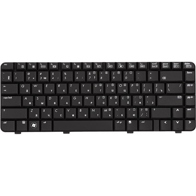 Клавиатура Power для ноутбука HP Compaq Presario CQ40 черный фрейм