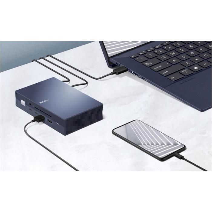 Док-станція Asus Simpro dock 2 CEE/AS/4PCS/BOX для ноутбуків (562365) - фото 7