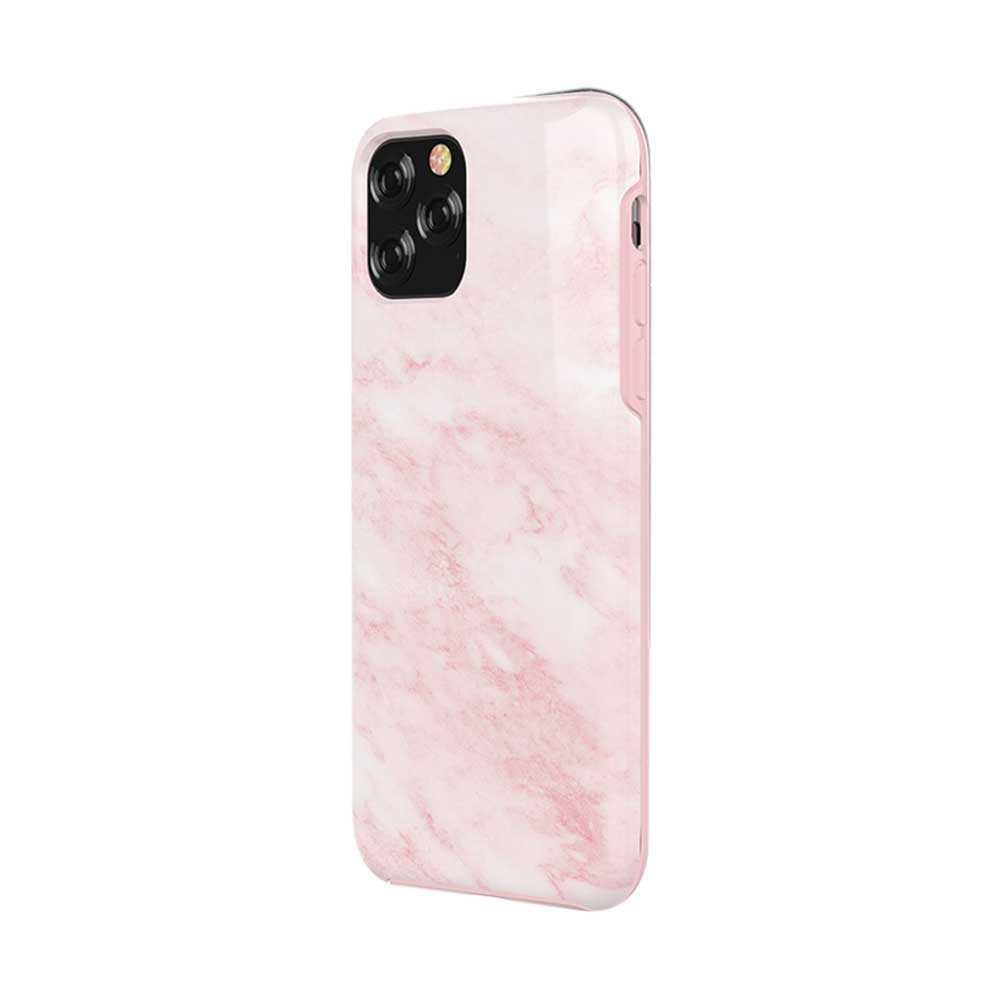 Чехол накладка Devia Marble Series Case for iPhone 11 Pro, Pink - фото 2