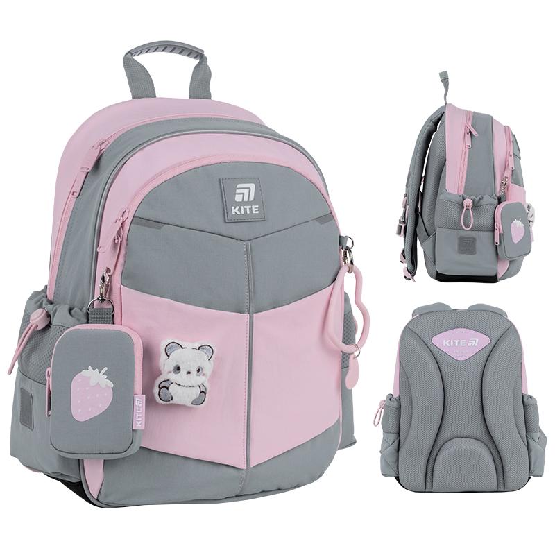 Школьный набор KITE Education Panda SET_K25-771S-1 рюкзак/пенал/сумка