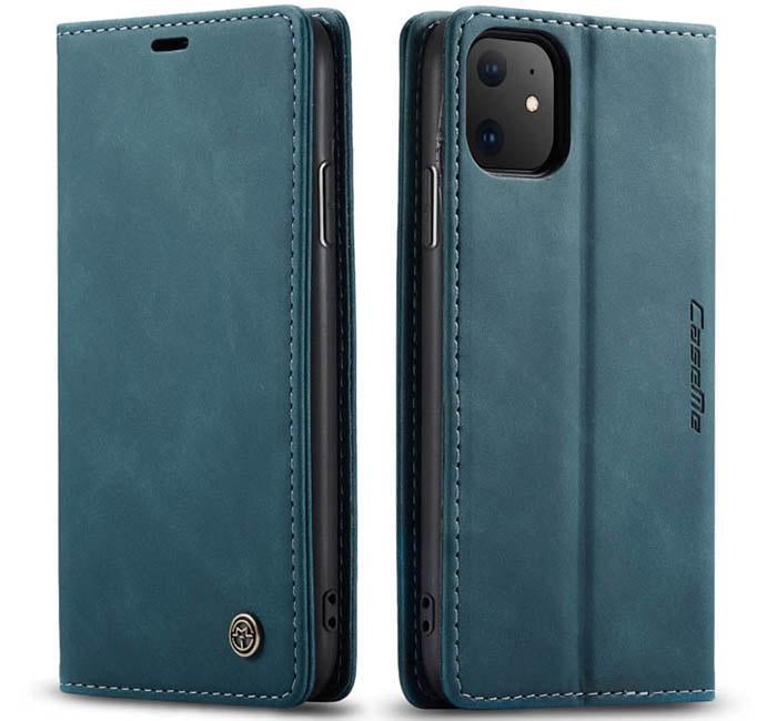 Чехол книжка с магнитом CaseMe на iPhone 11 Sea Green (20823)