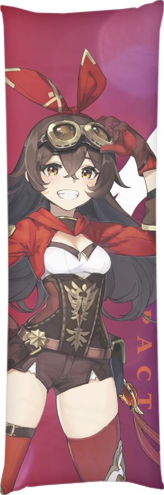 Подушка дакимакура Эмбер 60х180 см (14107174)