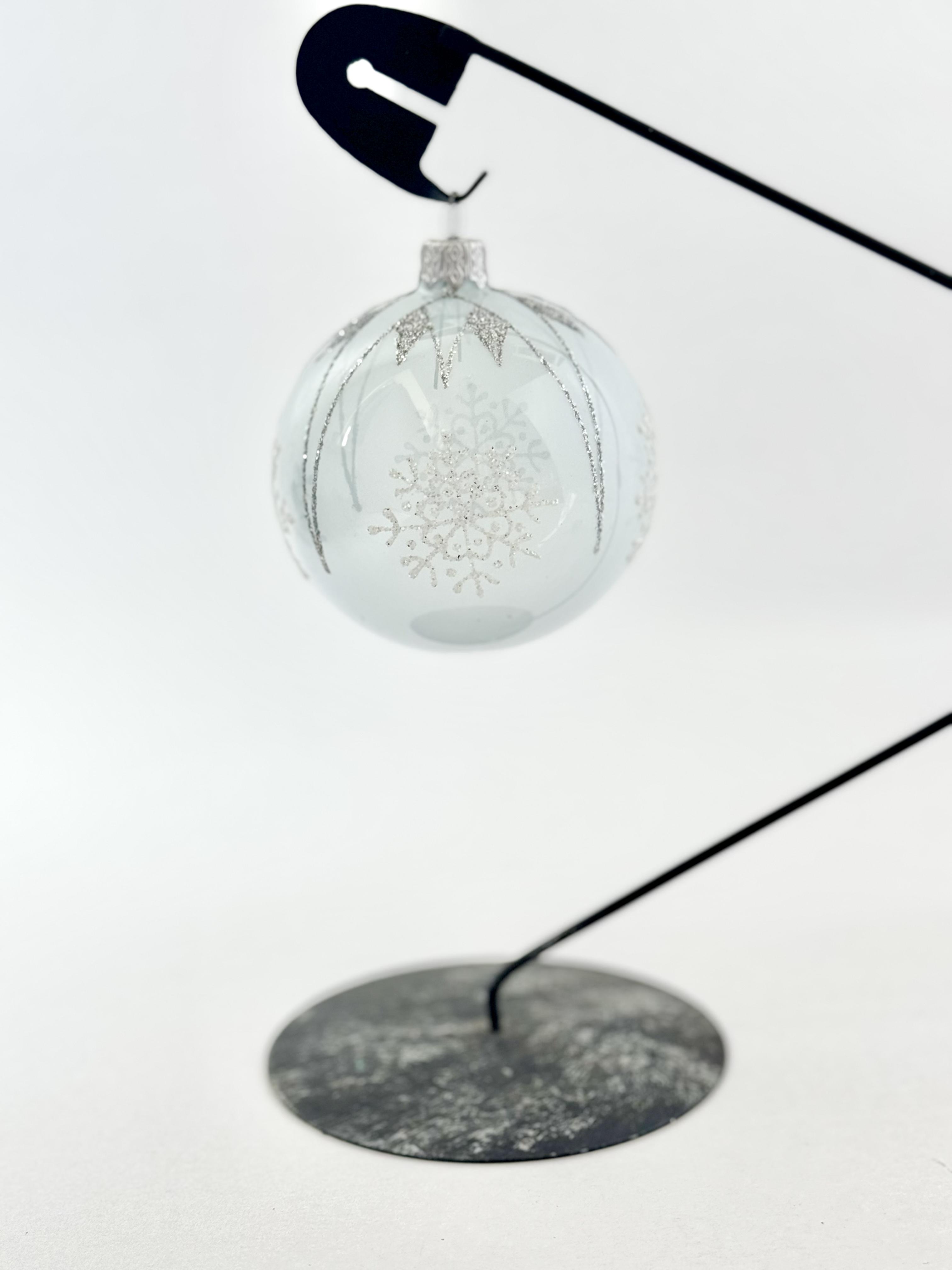 Шар новогодний стеклянный 80 мм (D80-160 А)