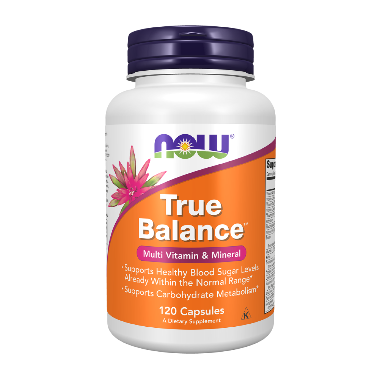 Комплекс витаминов и минералов Now True Balance 120 капсул