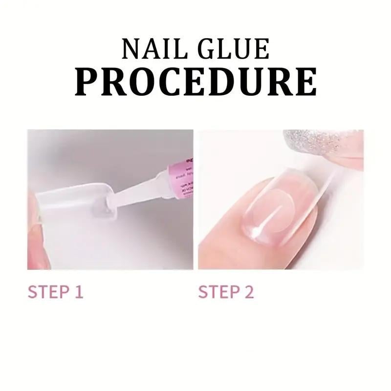 Клей в тюбике Nail Glue 2 г для накладных ногтей/типс/страз/декора Прозрачный (2689612522) - фото 9 Клей в тюбике Nail Glue 2 г для накладных ногтей/типс/страз/декора Прозрачный (2689612522) - фото 9