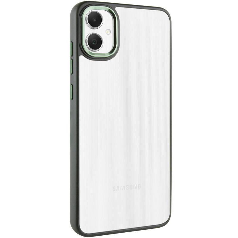 Противоударный чехол TPU+PC North Guard для Samsung Galaxy A05 Dark Green