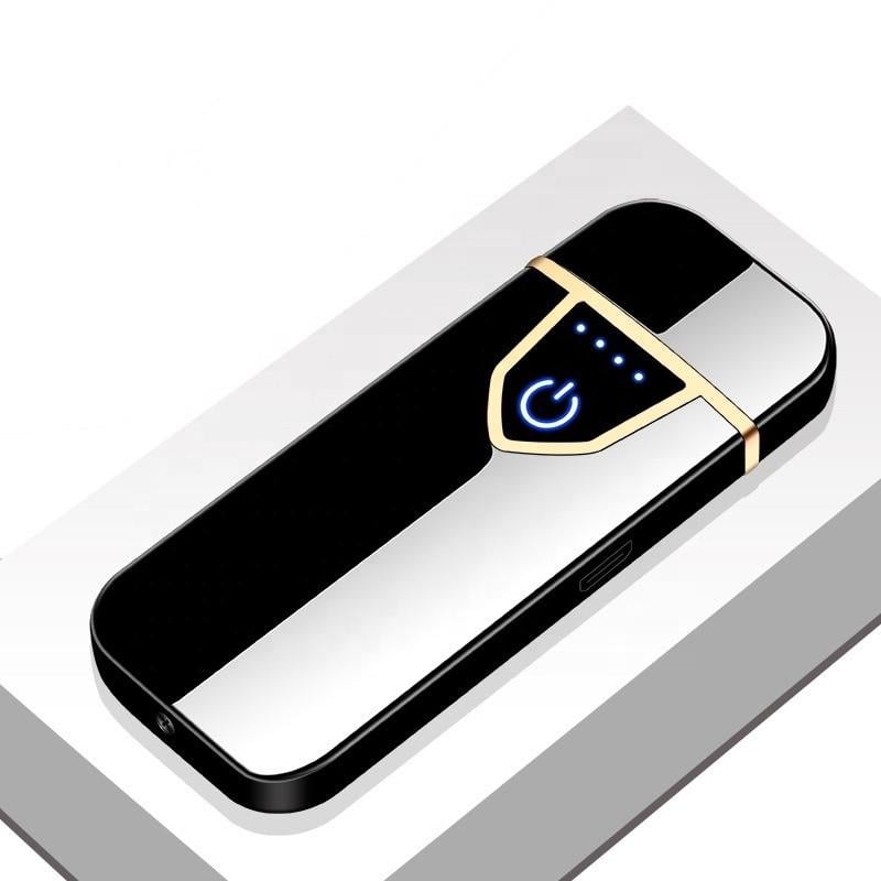 Зажигалка HONEST JL711-2 электронная аккумуляторная USB Черный (SUN5757)