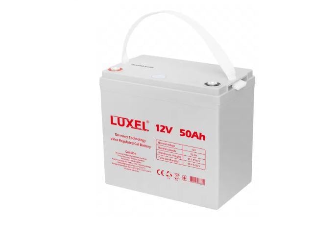Акумулятор гелевий Luxel LBG-12V50AH (LBG-12V50AH) - фото 1 Акумулятор гелевий Luxel LBG-12V50AH (LBG-12V50AH) - фото 1