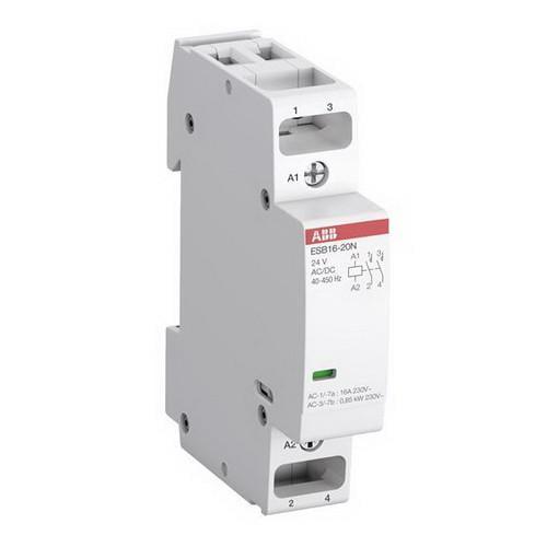 Контактор модульный ABB 2P 16 А 230 В AC/DC ESB16-20N-06 (1SBE111111R0620)