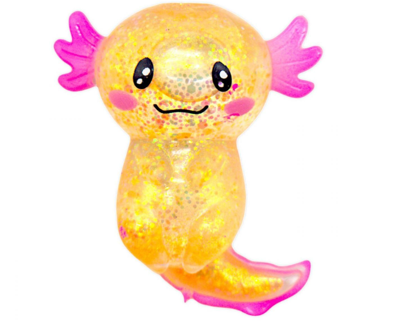 Игрушка-антистересс Сквиши Аксолотль Оранжевый (22446)
