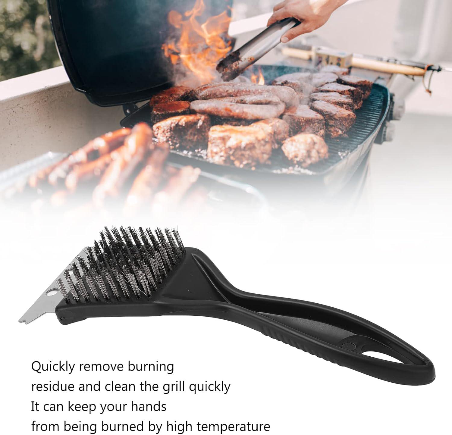 Щетка из нержавеющей стали для чистки гриля 20 см - фото 11 Щетка из нержавеющей стали для чистки гриля 20 см - фото 11