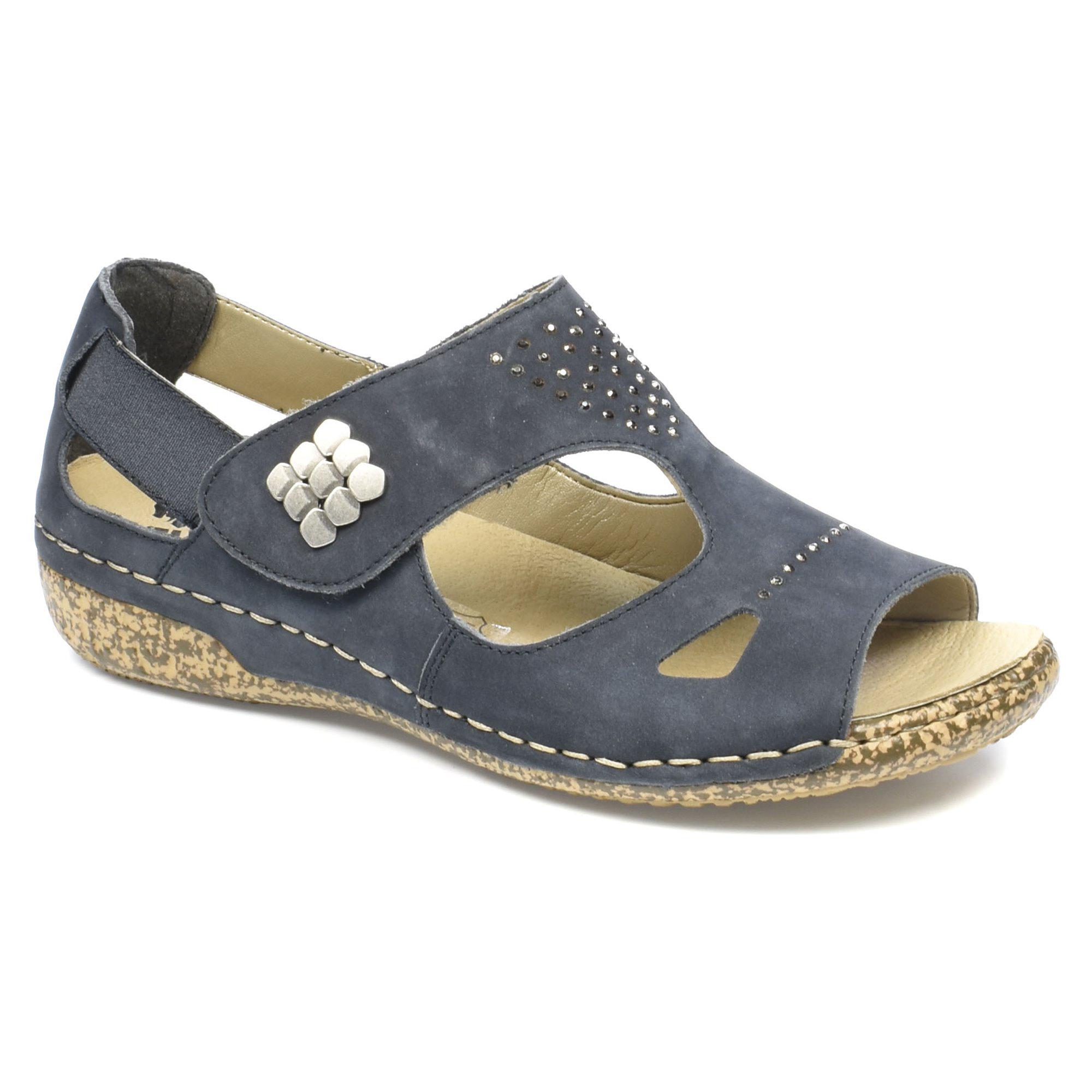 Сандалии женские Rieker р. 36 Темно-синий (069147-36)