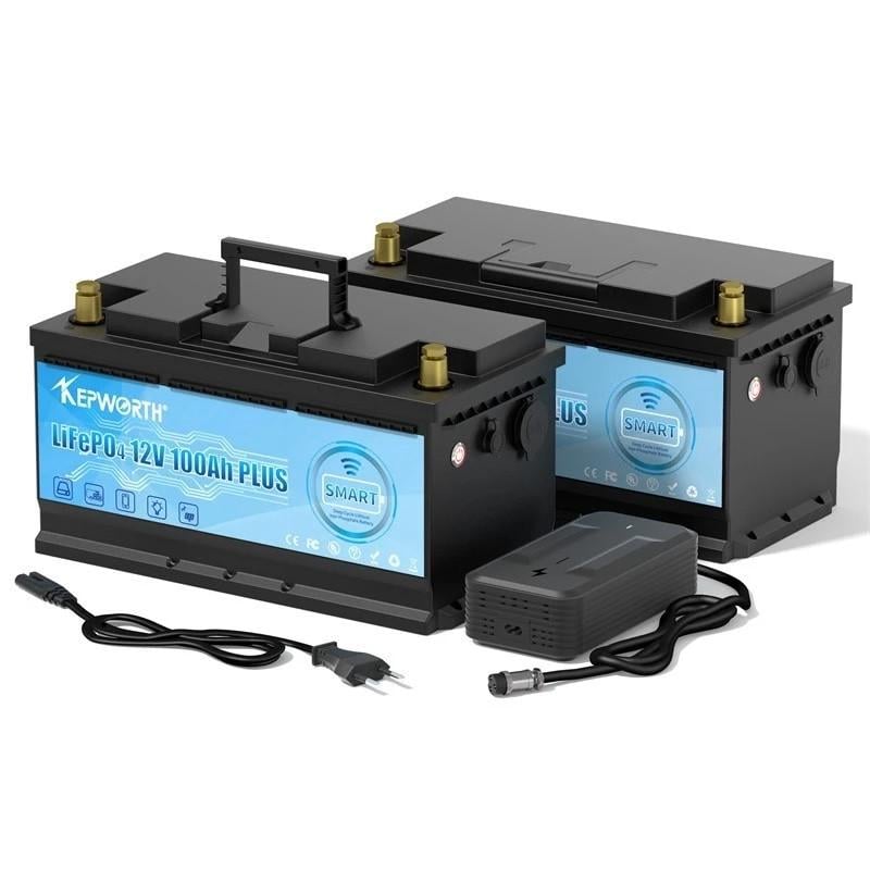 Аккумулятор Kepworth LiFePO4 12V/100AH 1280Wxh Smart BMS/Bluetooth APP (341534) - фото 3