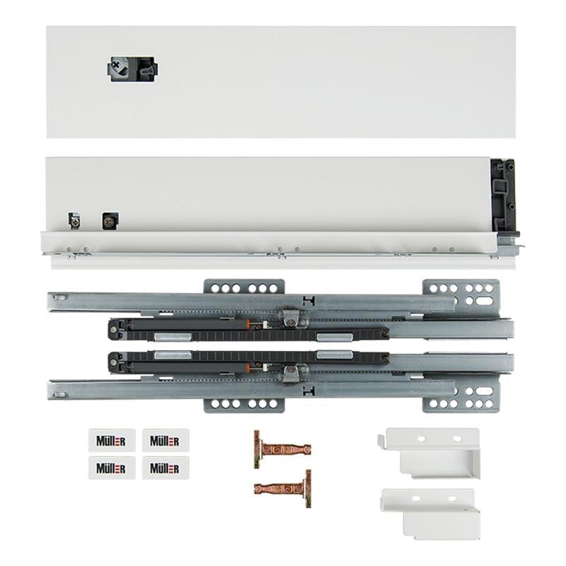 Комплект тандембокс Muller Box profi line 450x95 мм Белый (73570) - фото 2 Комплект тандембокс Muller Box profi line 450x95 мм Белый (73570) - фото 2
