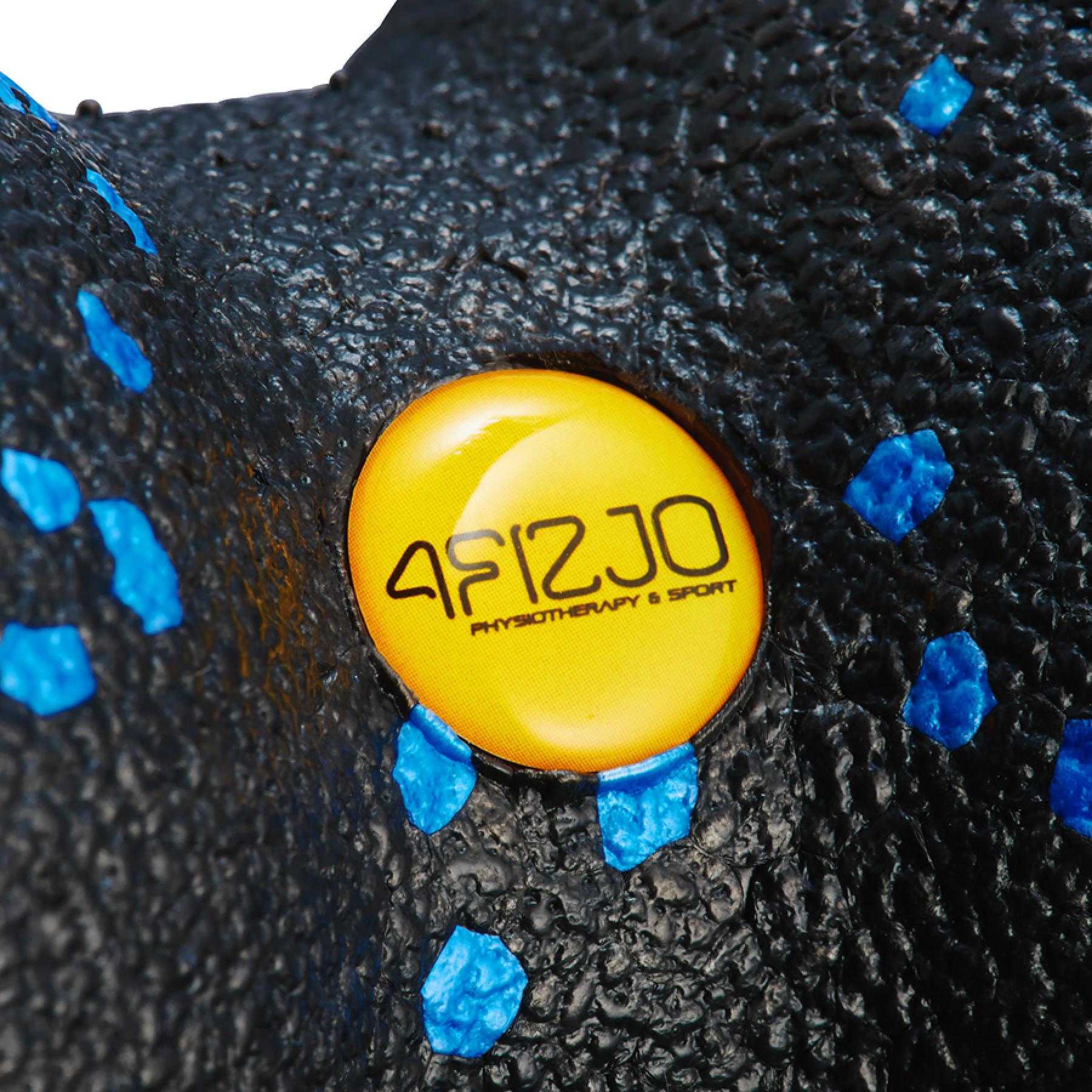 Массажный мяч двойной 4FIZJO EPP DuoBall 8 см Black/Blue (20731) - фото 2