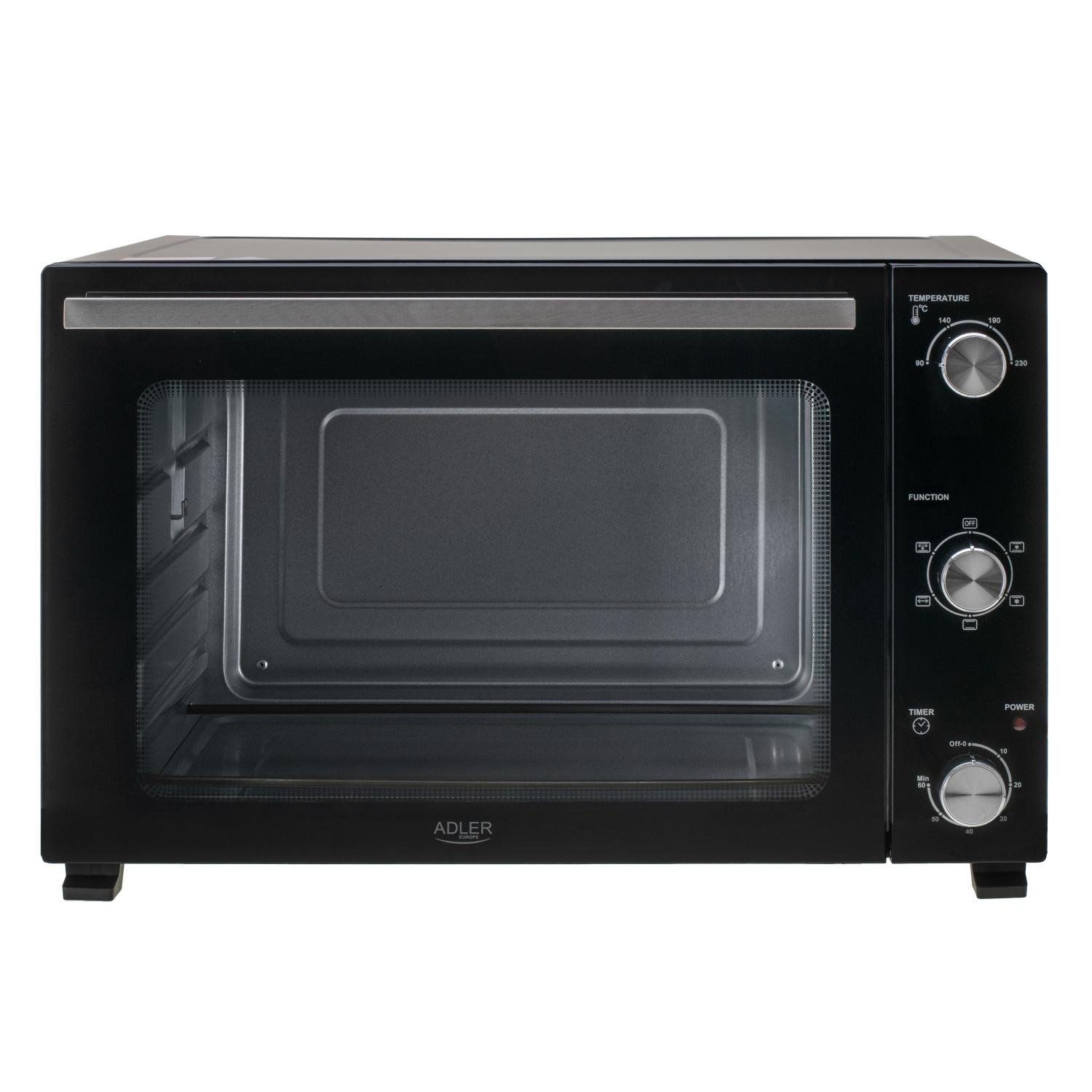 Электрическая печь Adler AD 6028 Rotisserie 60 л Black (24869162)